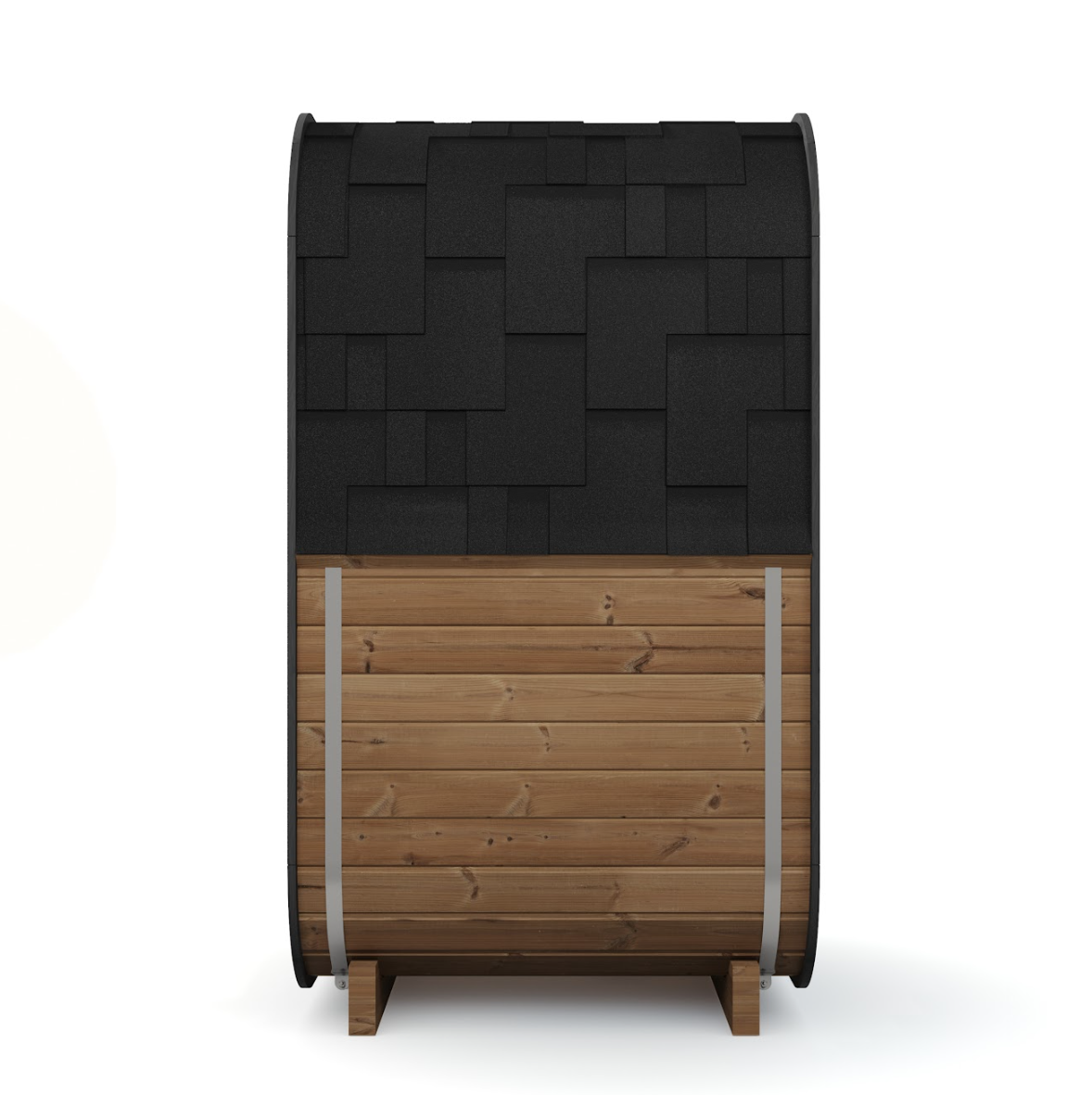 Sauna ogrodowa R-SONIA 130 z piecem – zestaw START dla 1–2 osób