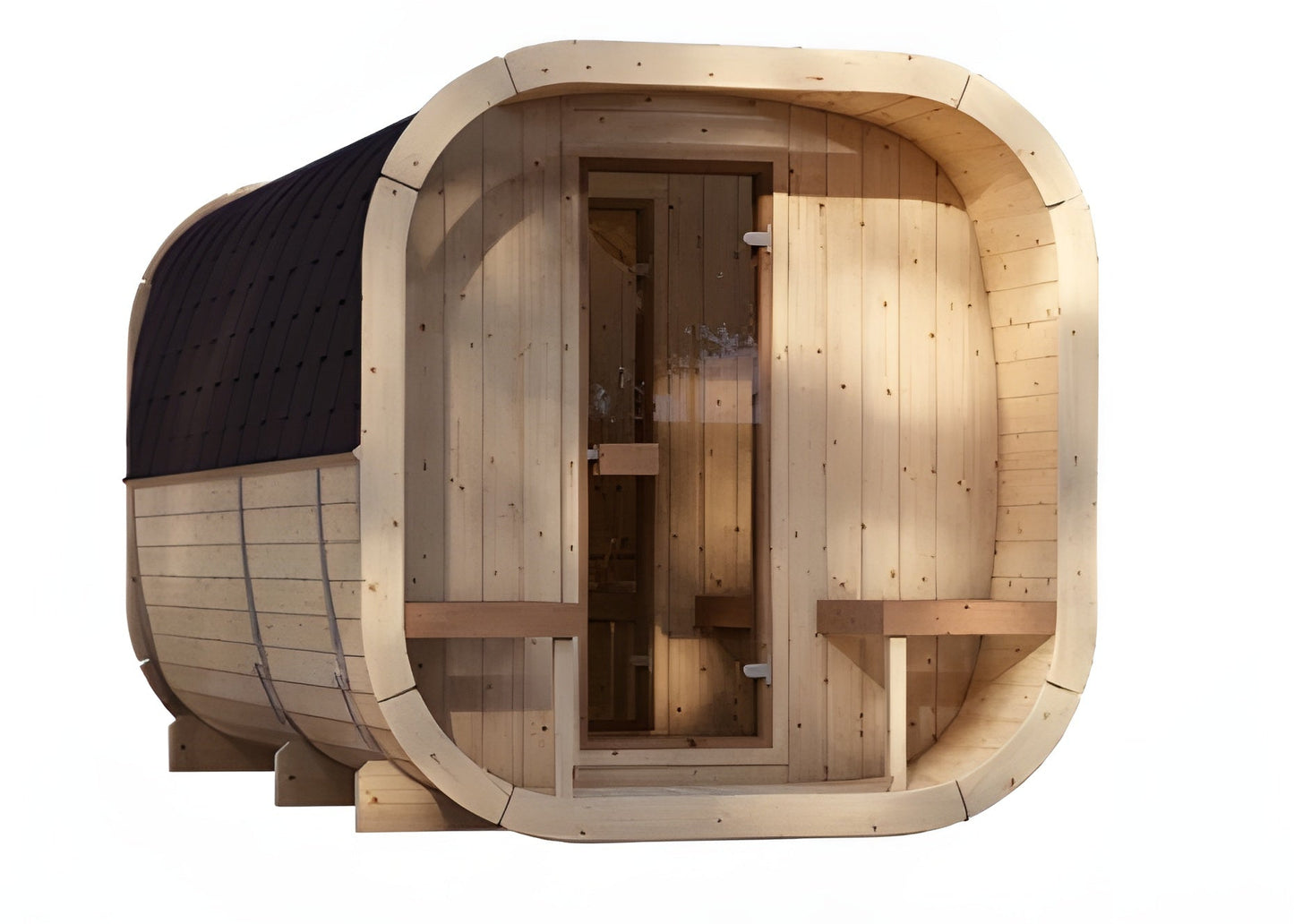 Sauna zewnętrzna ogrodowa ICON 400 dla 8-10 osób