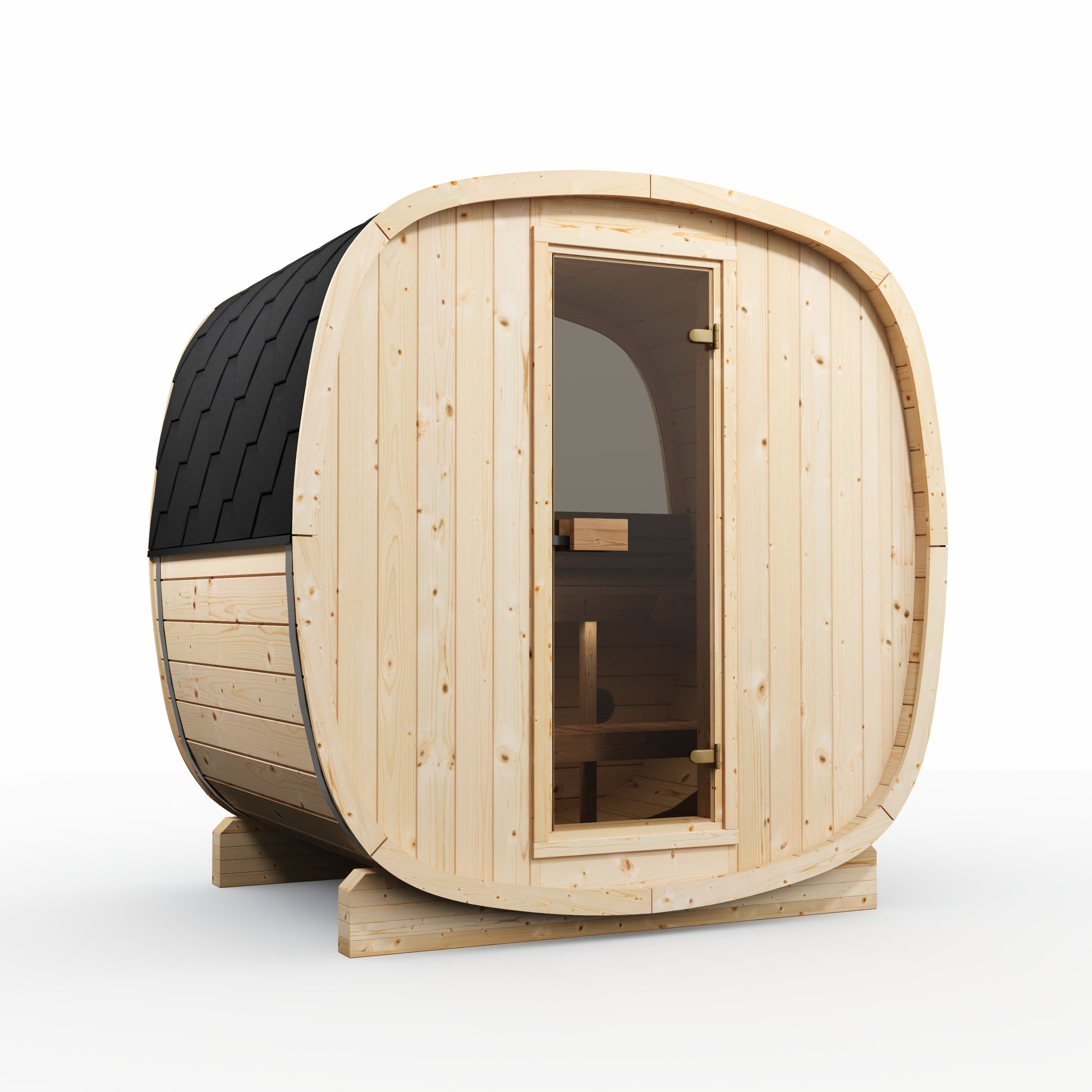 Sauna zewnętrzna ogrodowa UKU 160 dla 2-4 osób