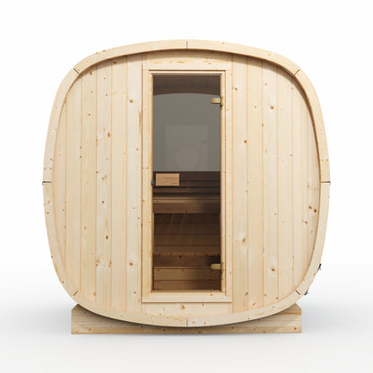 Sauna zewnętrzna ogrodowa UKU 160 dla 2-4 osób