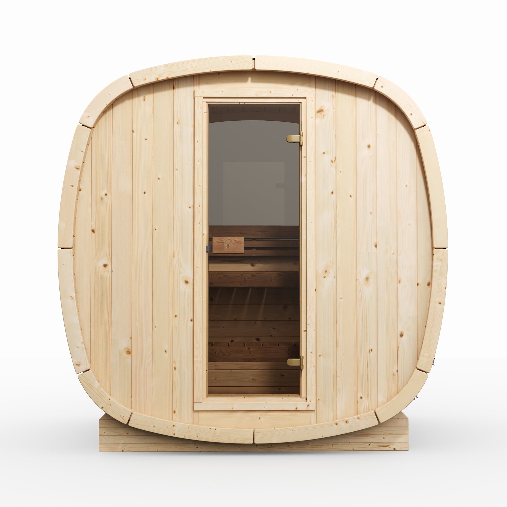 Sauna zewnętrzna ogrodowa R-UKU 130 dla 2-4 osób