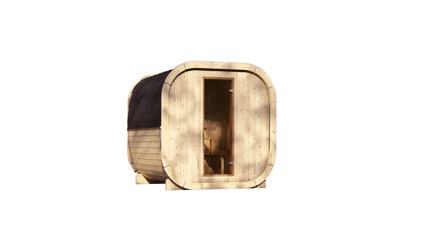 Sauna zewnętrzna ogrodowa ICON 220 dla 4-6 osób