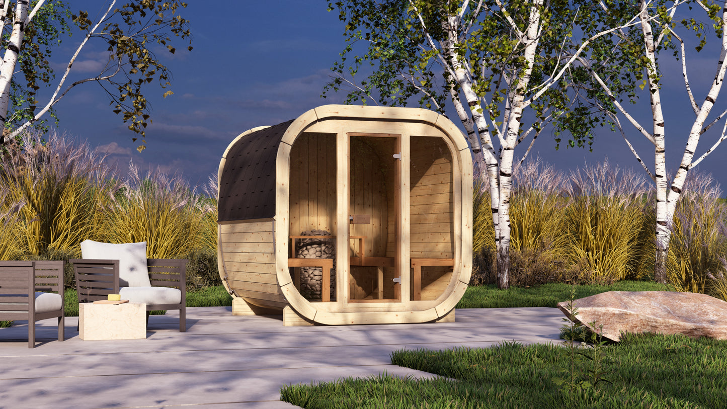 Sauna zewnętrzna OCTAVIA 220 dla 4-6 osób