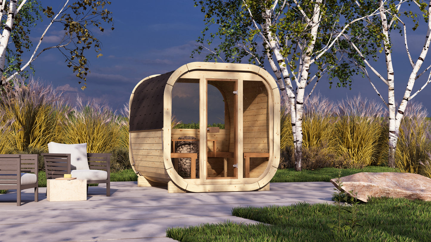 Sauna zewnętrzna OCTAVIA 220 dla 4-6 osób