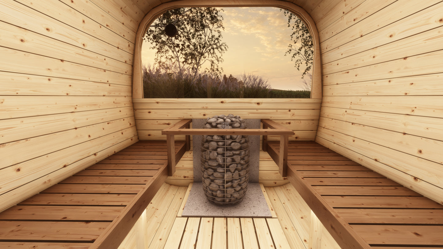 Sauna zewnętrzna OCTAVIA 220 dla 4-6 osób