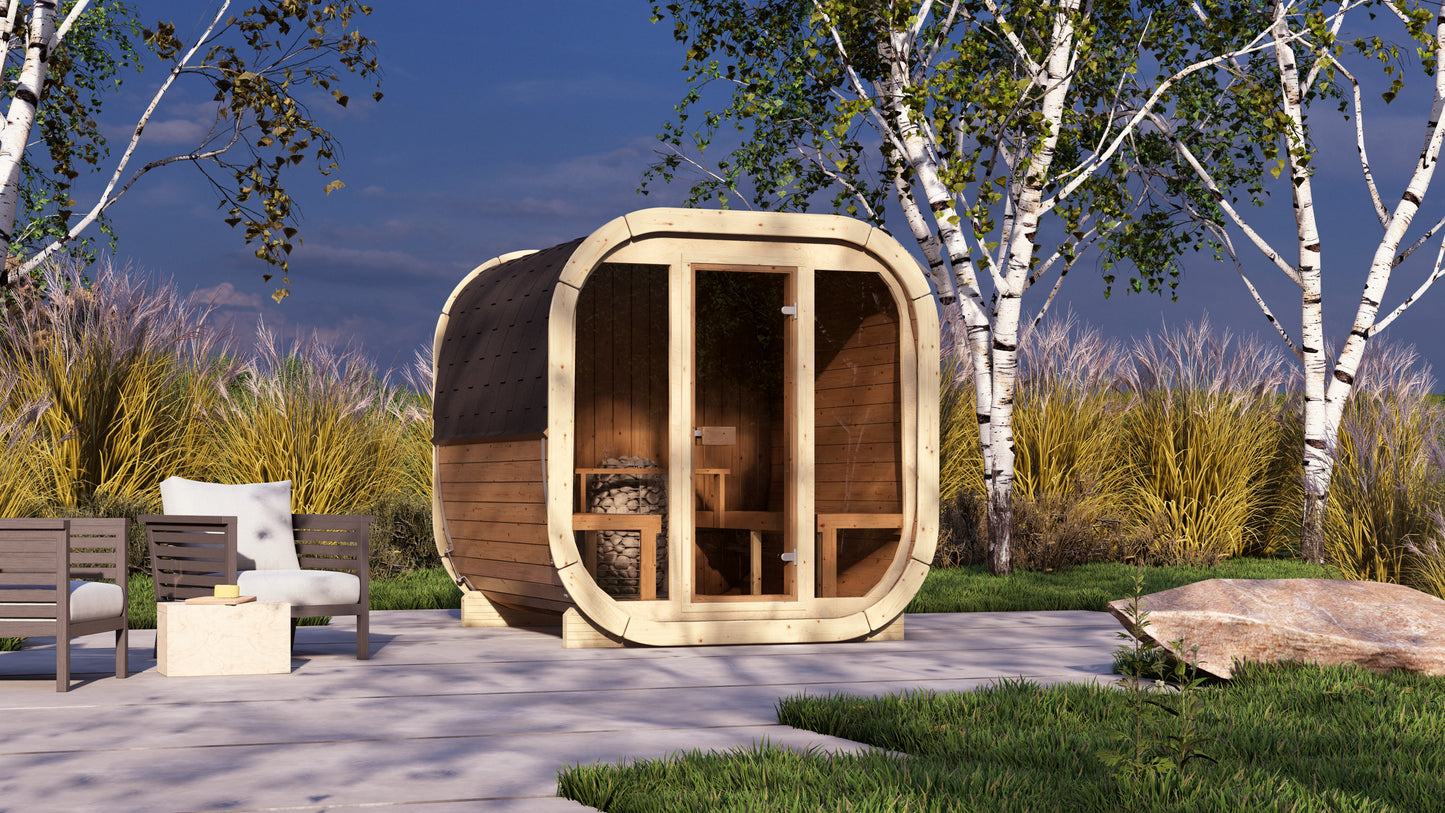 Sauna zewnętrzna OCTAVIA 220 dla 4-6 osób