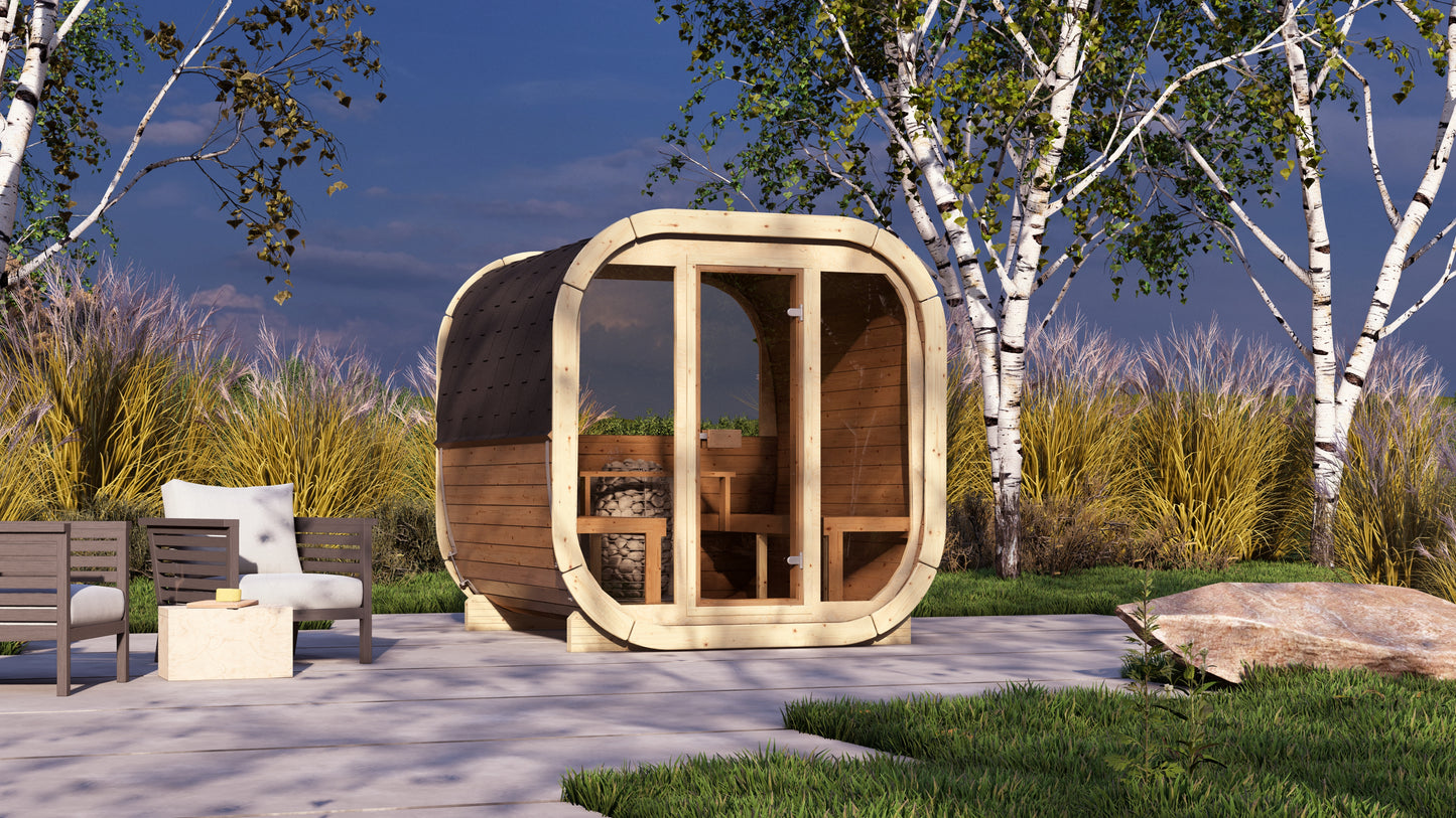 Sauna zewnętrzna OCTAVIA 220 dla 4-6 osób