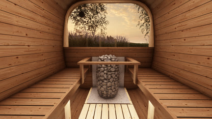 Sauna zewnętrzna OCTAVIA 220 dla 4-6 osób