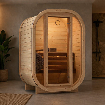 Sauna wewnętrzna ELLA H2 (szer. 130 cm) dla 1-2 osób