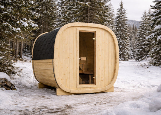 Sauna zewnętrzna ogrodowa ICON 220 dla 4-6 osób