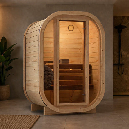 Sauna wewnętrzna ELLA H1 (szer. 113 cm) dla 1-2 osób