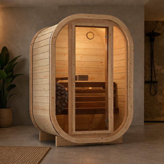 Sauna wewnętrzna ELLA H1 (szer. 113 cm) dla 1-2 osób