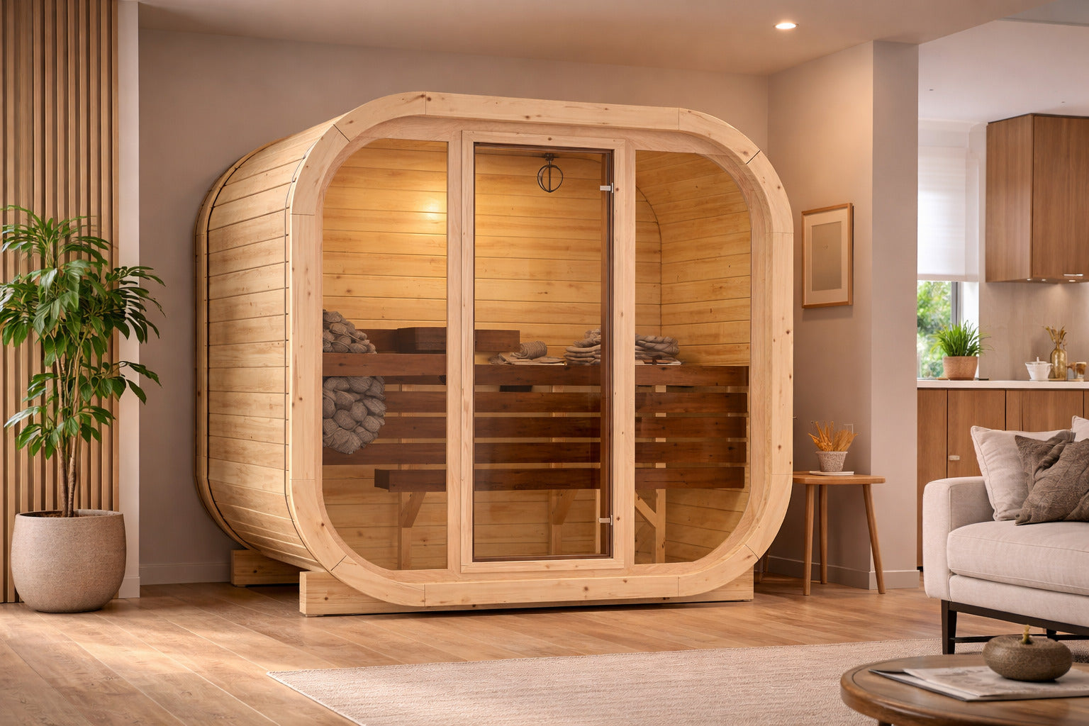 Sauna wewnętrzna ILLI H1 dla 4 osób