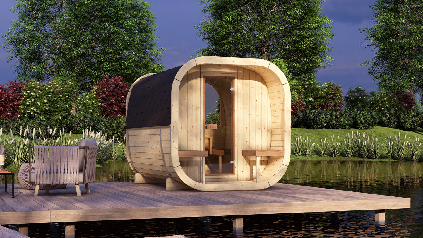 Sauna zewnętrzna ICON 280 dla 4-6 osób