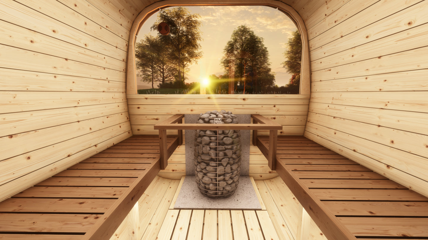 Sauna zewnętrzna ICON 280 dla 4-6 osób