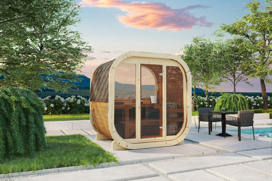 Sauna zewnętrzna OCTAVIA 130S dla 3-4 osób