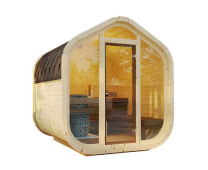 Sauna ogrodowa HIPP 230 dla 4-6 osób