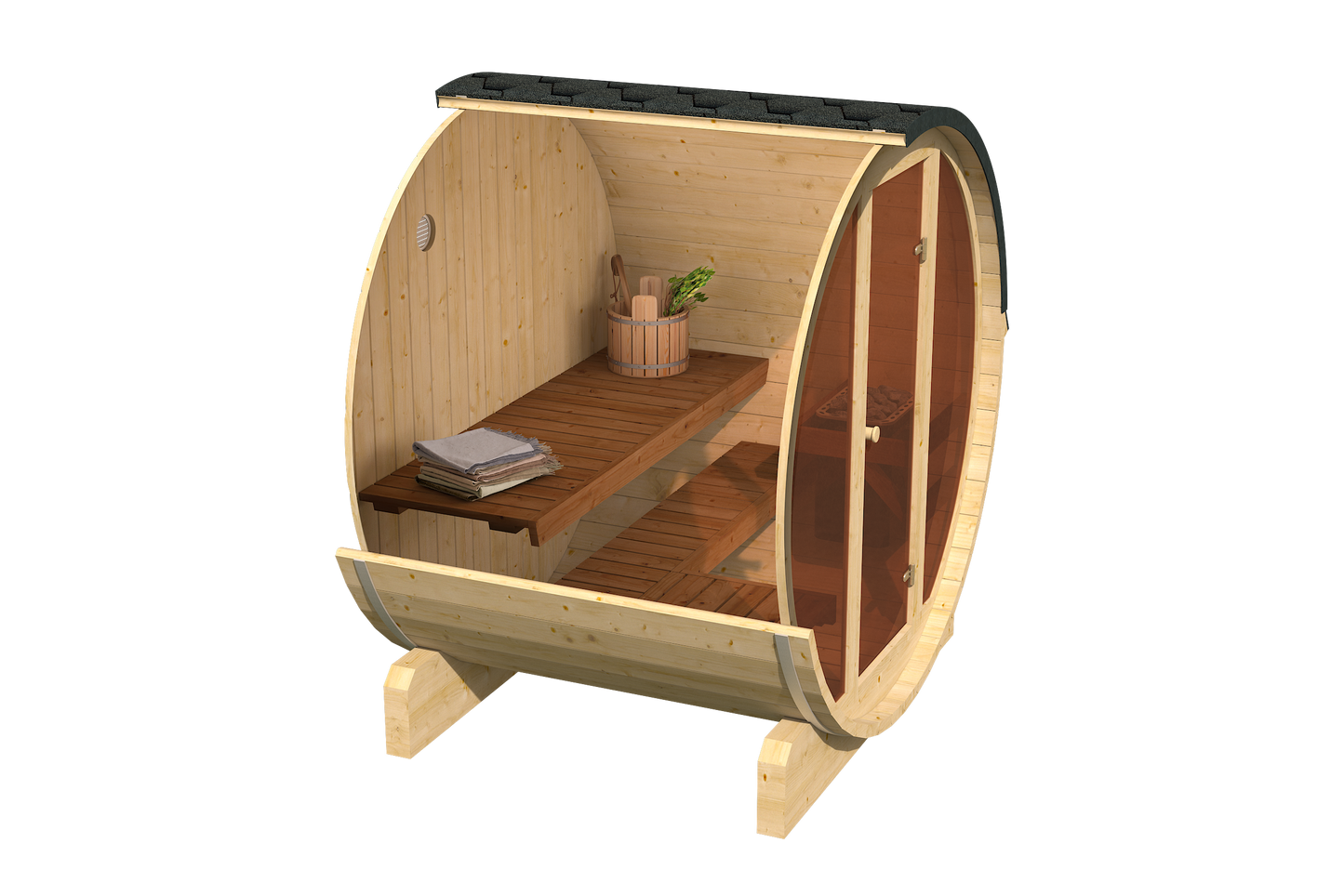 Sauna Ogrodowa EDA 160 dla 3-4 osób