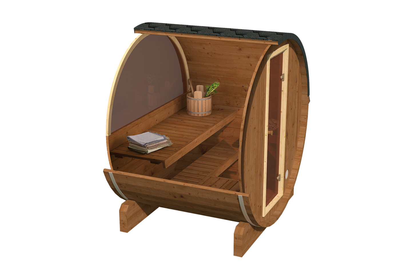 Sauna Ogrodowa EDA 160 dla 3-4 osób