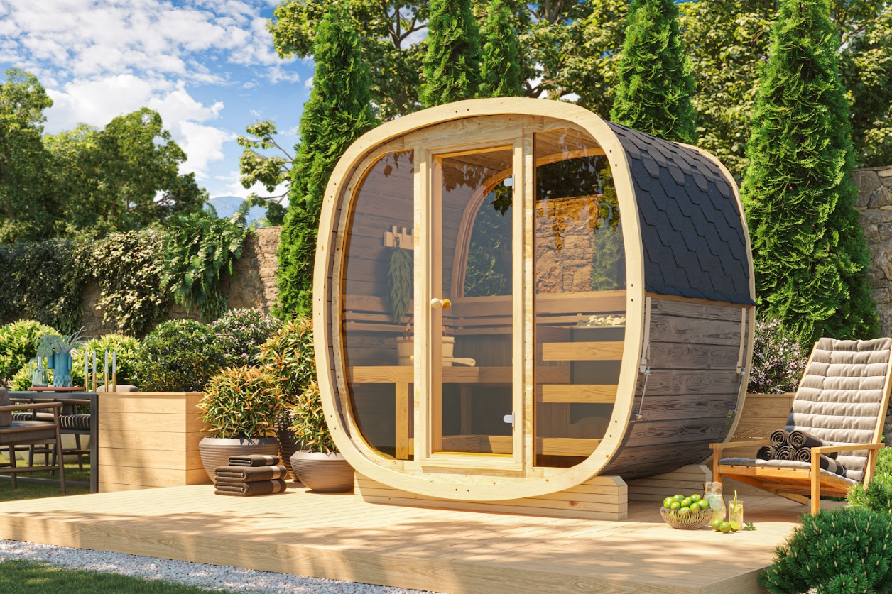 Sauna zewnętrzna ICONIC 200 dla 3-4 osób