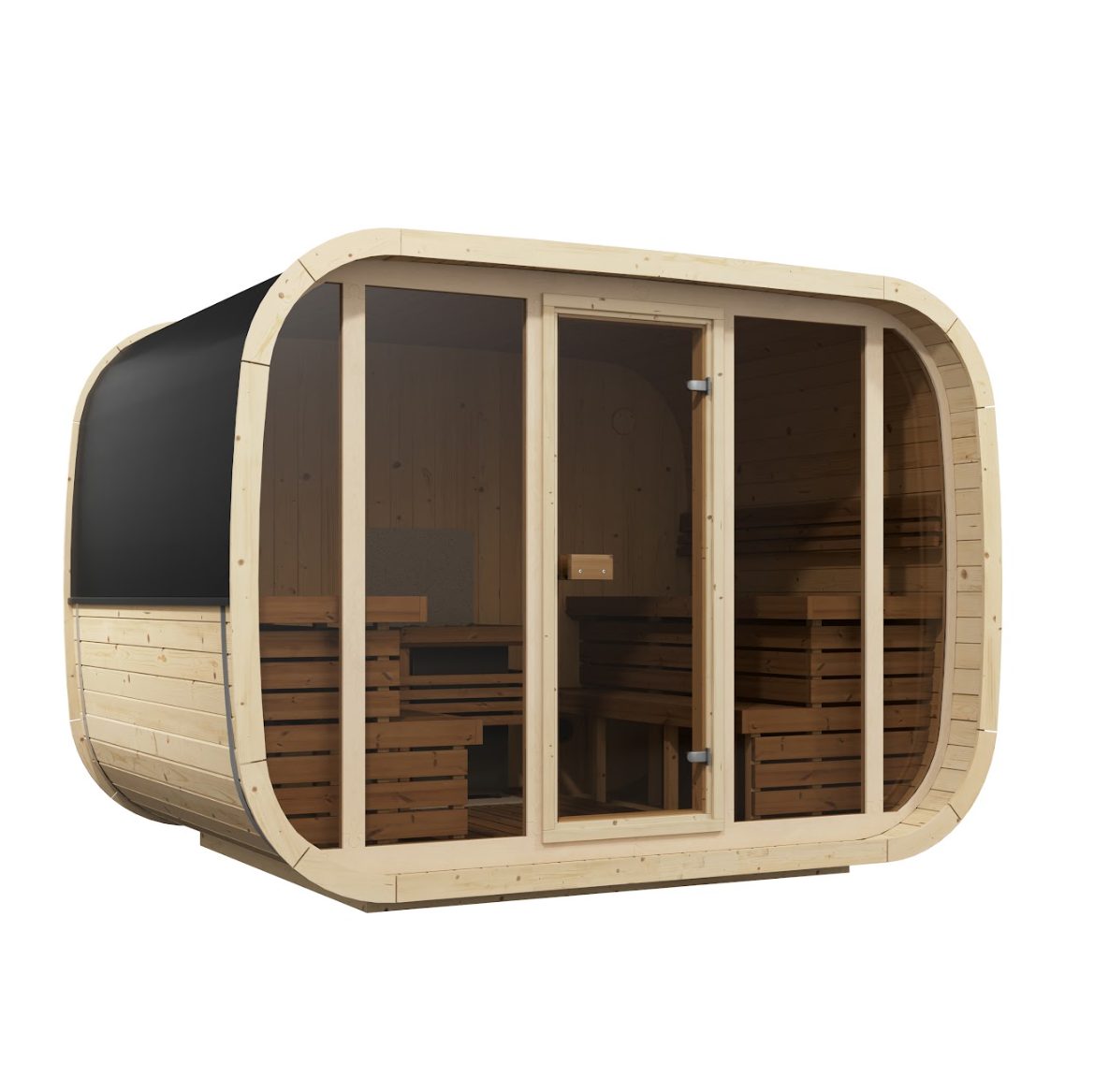 Sauna zewnętrzna KLAAR 230 dla 6-8 osób