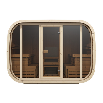 Sauna zewnętrzna KLAAR 230 dla 6-8 osób