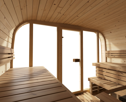 Sauna zewnętrzna KLAAR 230 dla 6-8 osób