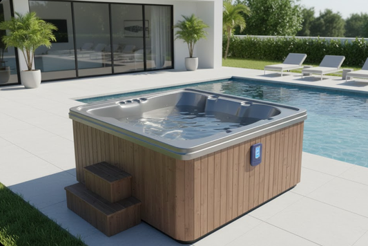 Jacuzzi z piecem elektrycznym 180