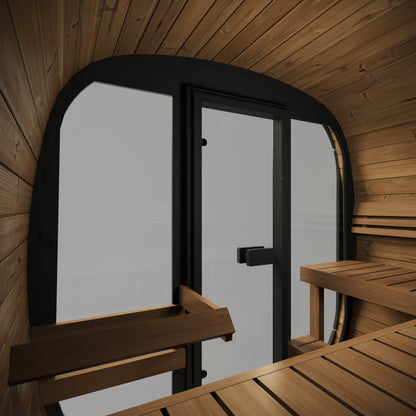 Sauna ogrodowa ICON 160 dla 3–4 osób – kompaktowa sauna zewnętrzna