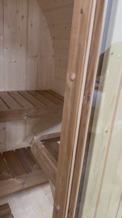 Outdoor barrel sauna AURA 130 for 3-4 people