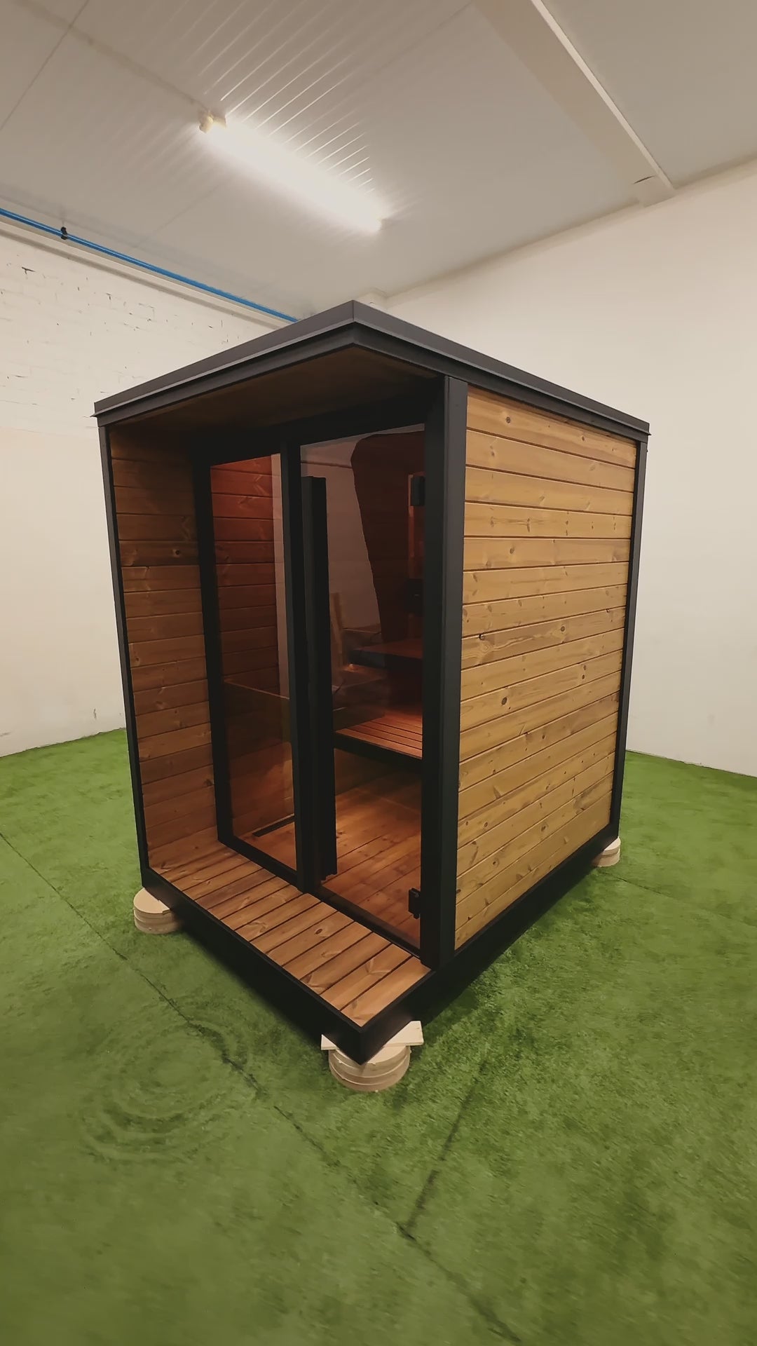 Sauna zewnętrzna ogrodowa S-HIKI dla 2-4 osób