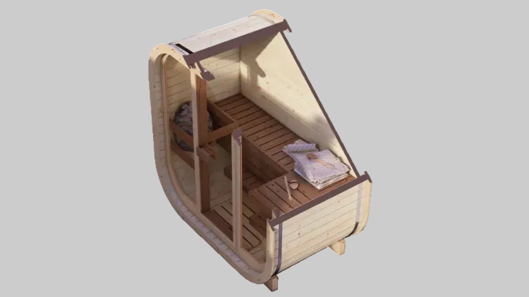 Sauna wewnętrzna ILLI H2 dla 4 osób