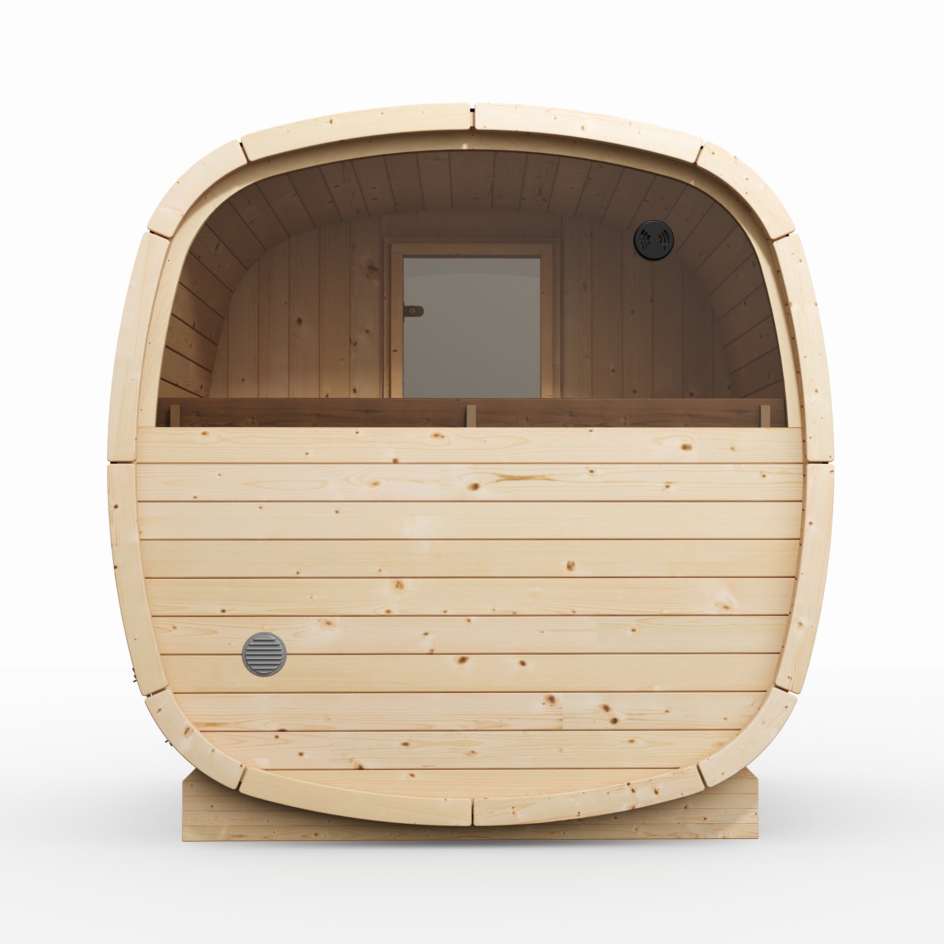 Sauna zewnętrzna ogrodowa R-UKU 130 dla 2-4 osób