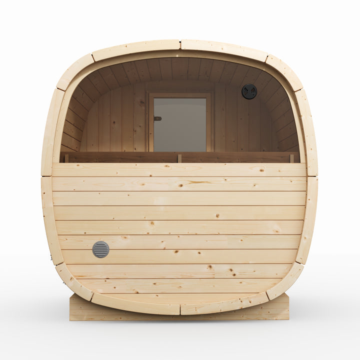 Sauna zewnętrzna ogrodowa R-UKU 130 dla 2-4 osób