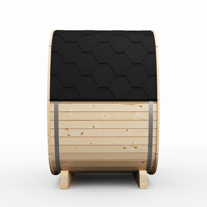 Sauna zewnętrzna ogrodowa R-UKU 130 dla 2-4 osób