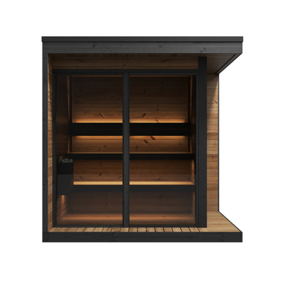Sauna zewnętrzna ogrodowa L - HIKI