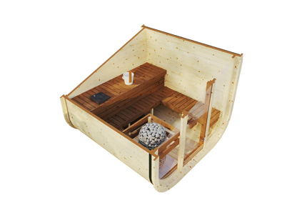 Sauna ogrodowa HIPP 230 dla 4-6 osób